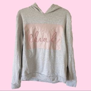 Romeo & Juliet Couture grey hoodie with lettering